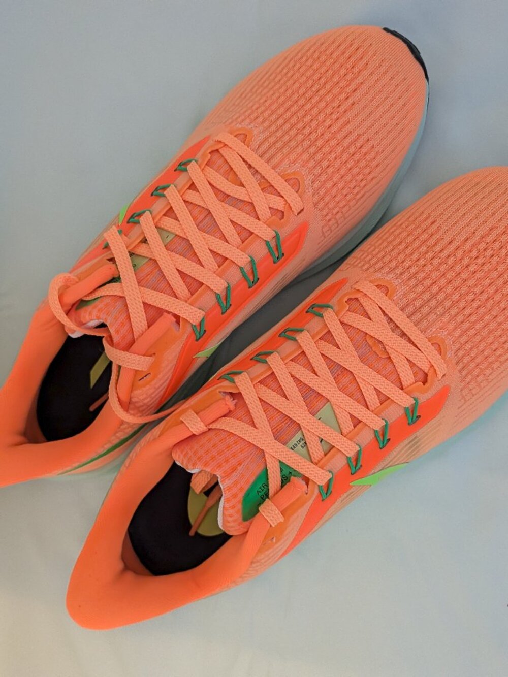Nike Air Zoom Pegasus 39 Running Shoes, Peach Cream/Ghost Green, Women US 11 - Picture 5 of 9